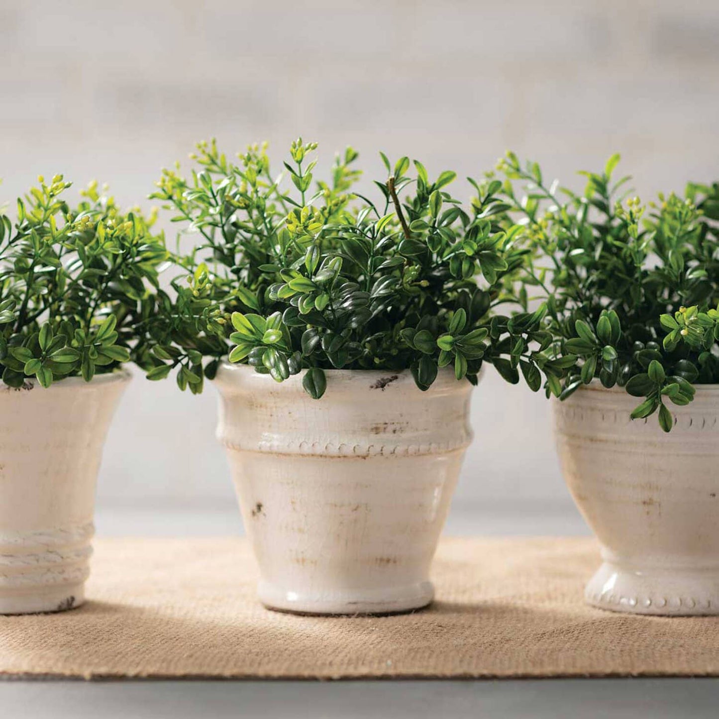 GLAZED CERAMIC POT