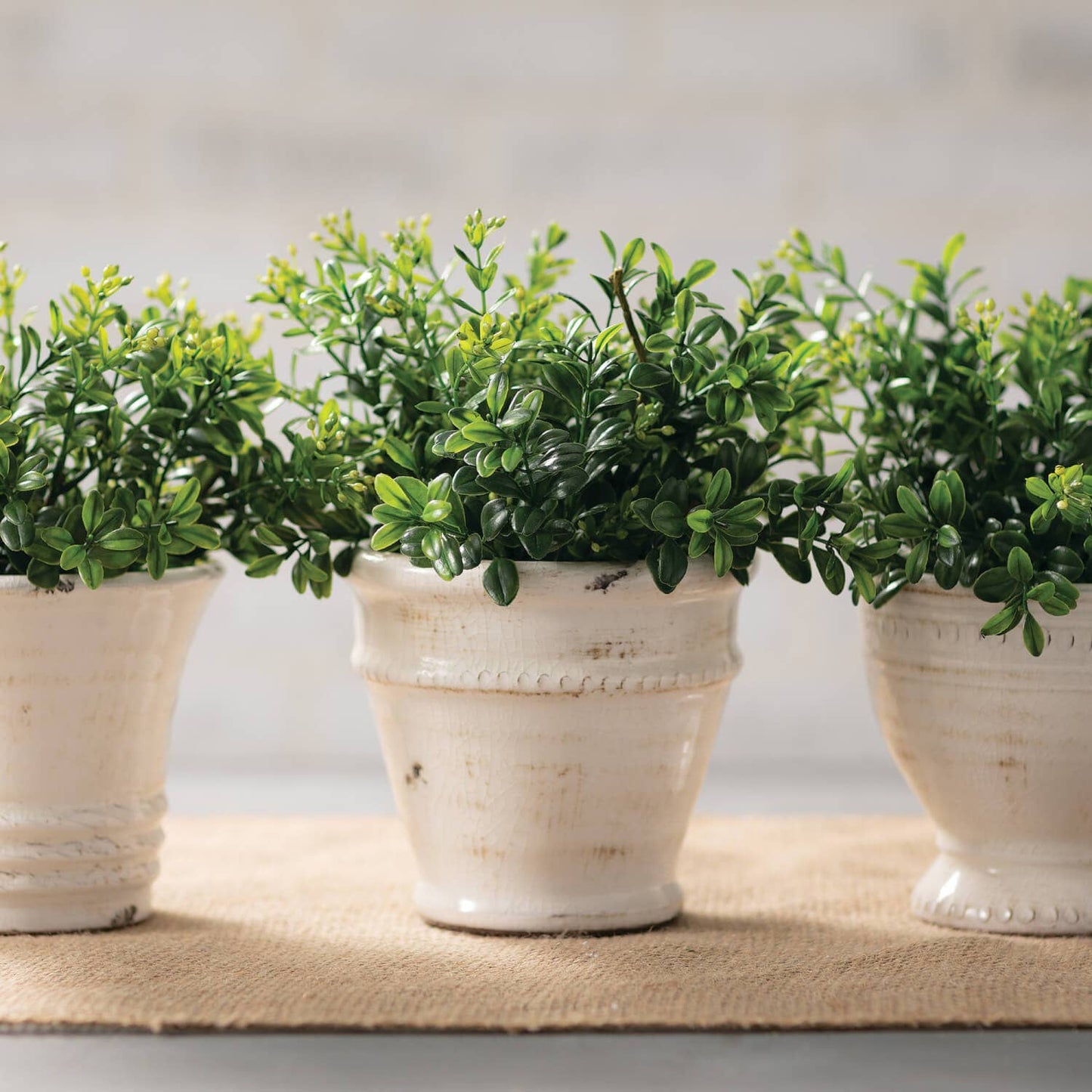 GLAZED CERAMIC POT