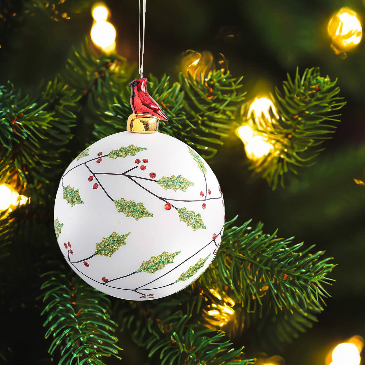 HOLLY ORNAMENT