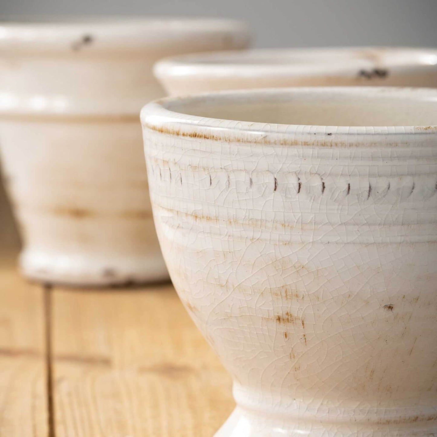 GLAZED CERAMIC POT